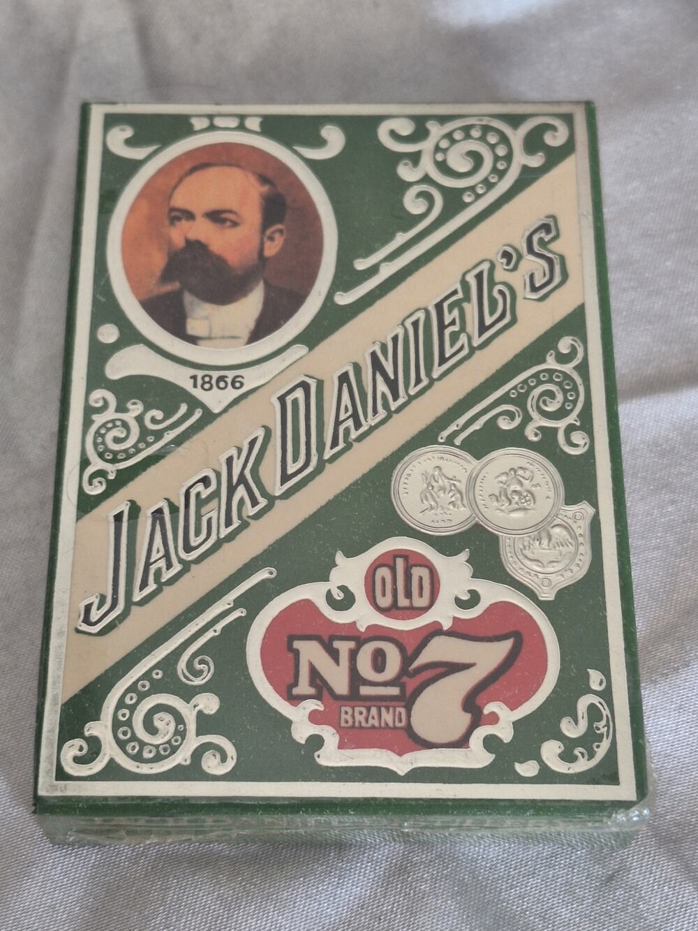 Vintage 1970s Jack Daniel's Old No 7 Gentlemen's Playing Cards Sealed Deck